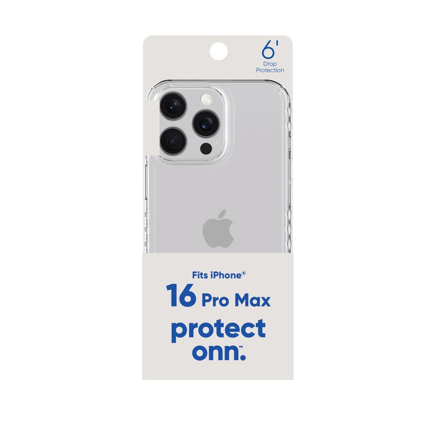 Protective Gel Phone Case for Iphone 16 Pro Max - Clear