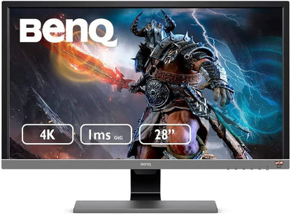 EL2870U 28 Inch 4K Monitor for Gaming 1Ms Response Time, Freesync, HDR, Eye-Care, Speakers